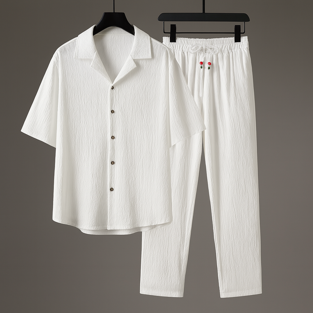 Avenue Men's Relaxed Linen Set